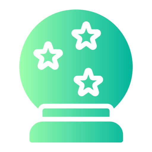 Magic ball Generic Flat Gradient icon
