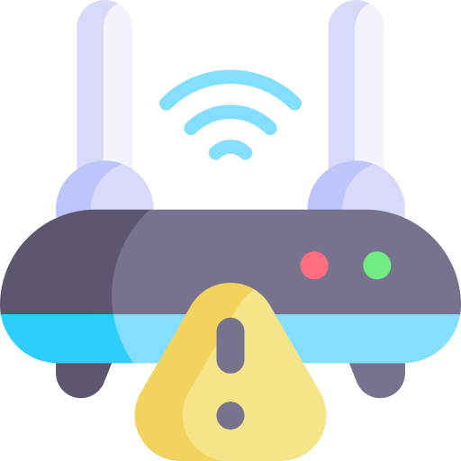 Router Kawaii Flat icon