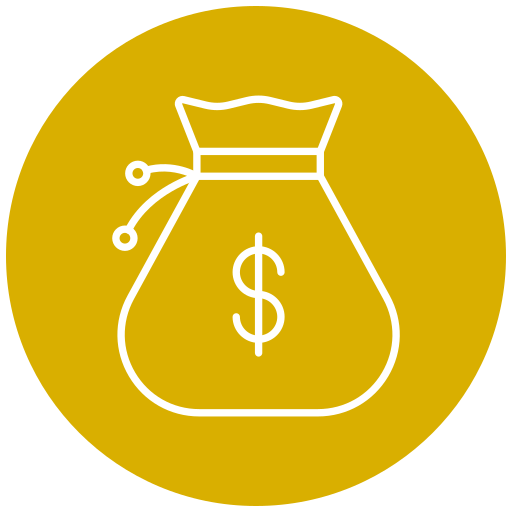 Money bag Generic Flat icon