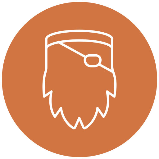 Борода Generic Flat иконка