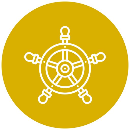 ruota della nave Generic Flat icona