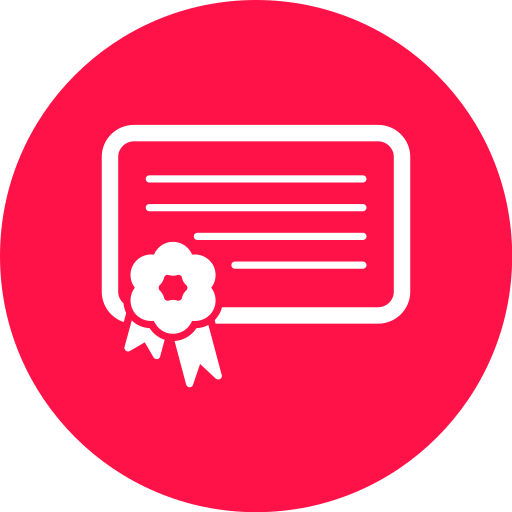 Digital certificate Generic Mixed icon