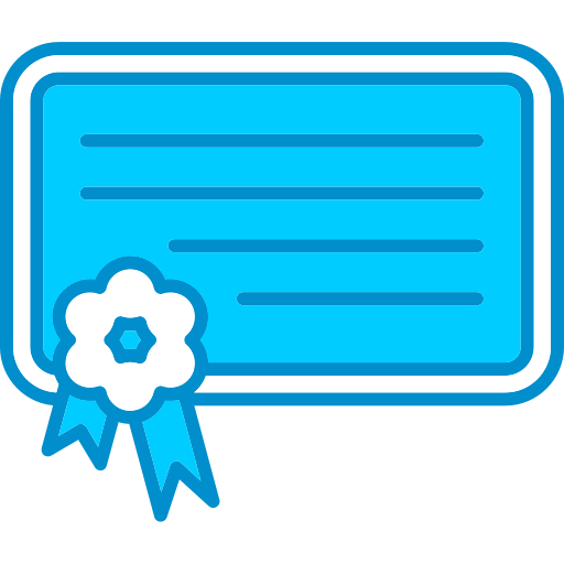 certyfikat cyfrowy Generic Blue ikona