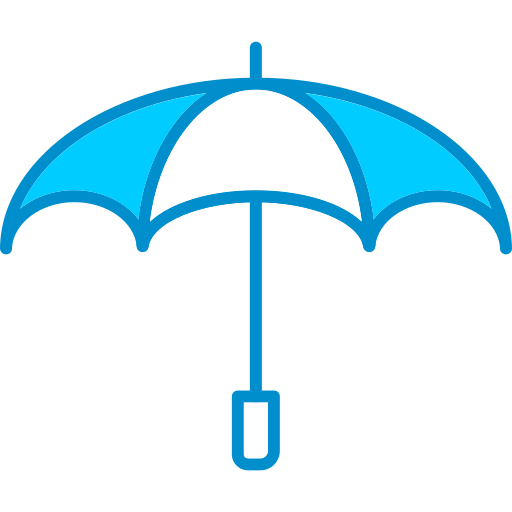 paraplu Generic Blue icoon