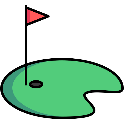 golf Generic Outline Color ikona
