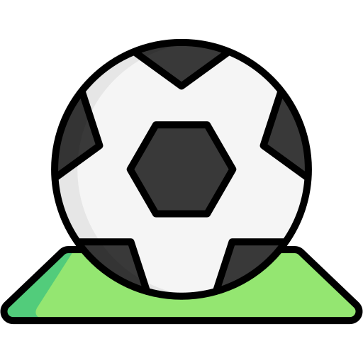 fútbol Generic Outline Color icono