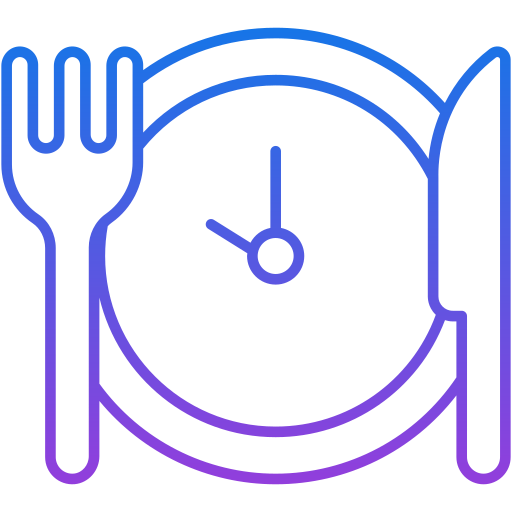 Lunch time Generic Gradient icon