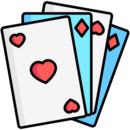 juego de póquer Generic Outline Color icono