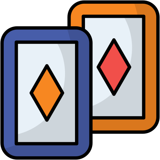 Trading card Generic Outline Color icon