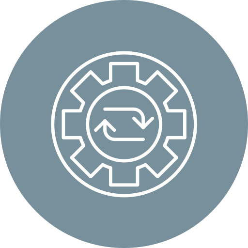 proceso Generic Flat icono