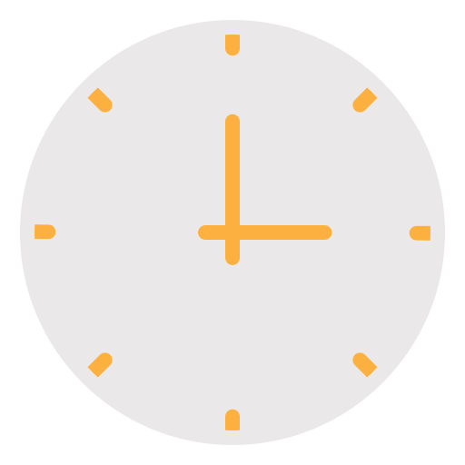 벽 시계 Generic Flat icon