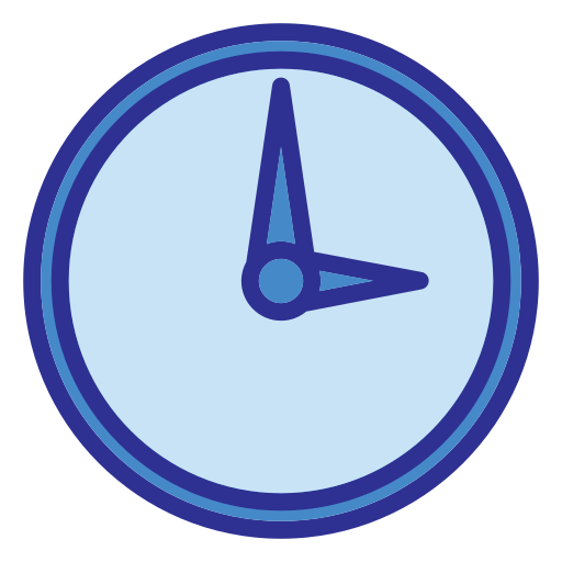 壁時計 Generic Blue icon