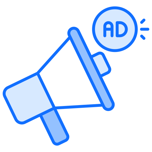 Advertise Generic Blue icon