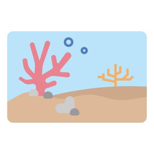 coral Generic Flat icono