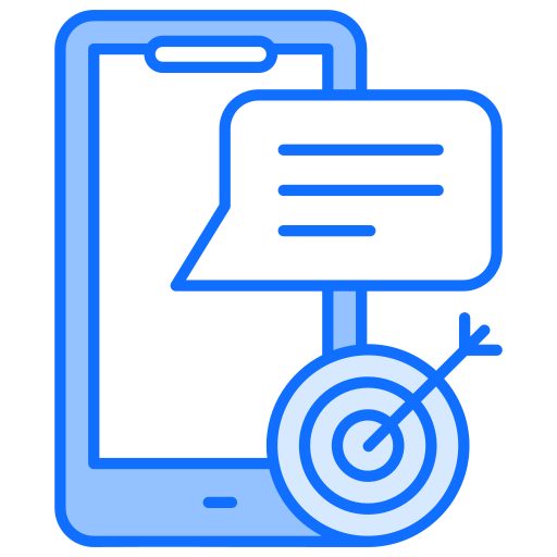 Sms Generic Blue icon