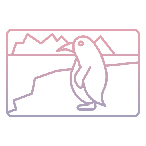 pinguin Generic Gradient icon