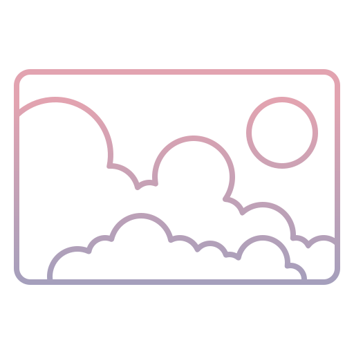 雲と太陽 Generic Gradient icon