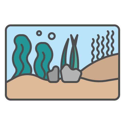 海藻 Generic Outline Color icon