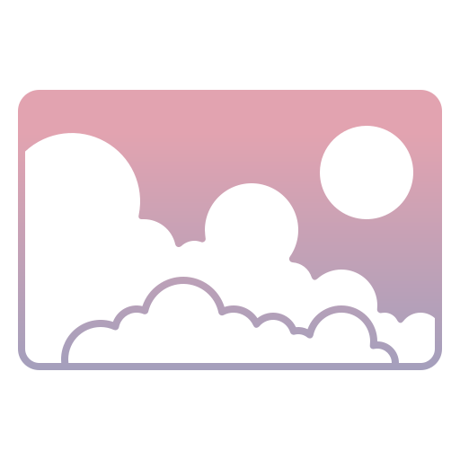 Облака и солнце Generic Flat Gradient иконка
