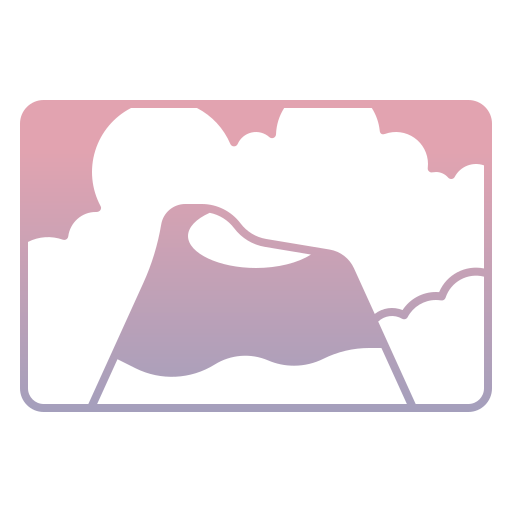 wulkan Generic Flat Gradient ikona