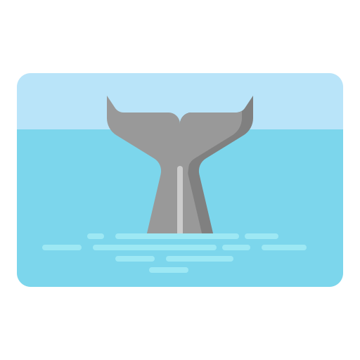 wieloryb Generic Flat ikona