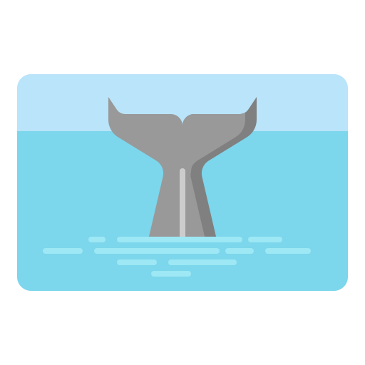 ballena Generic Flat icono