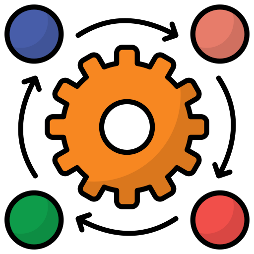 워크플로 Generic Outline Color icon