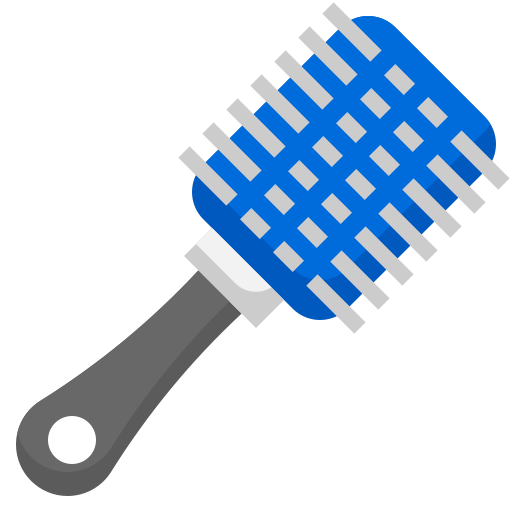escova de cabelo Generic Flat Ícone