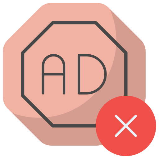 Ad block Generic Flat icon