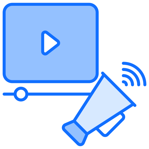 marketing video Generic Blue icona