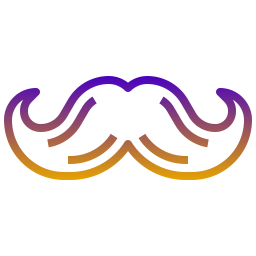 bigote Generic Gradient icono