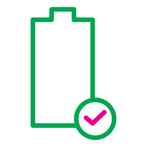 batteria Generic Outline Color icona