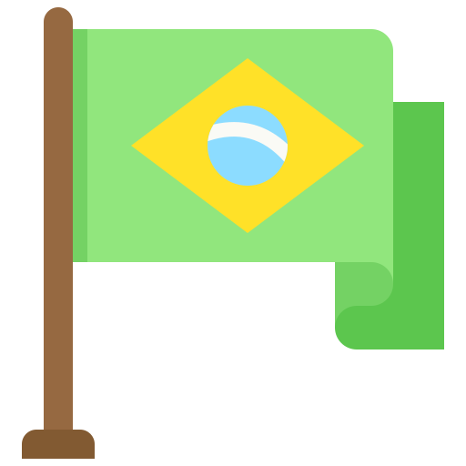 Brazil flag Generic Flat icon