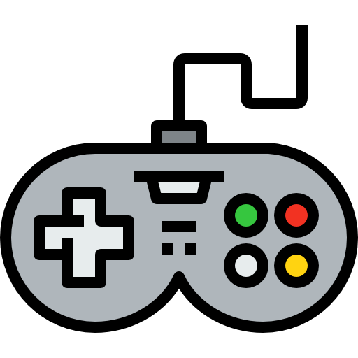gamepad kank Lineal Color icon