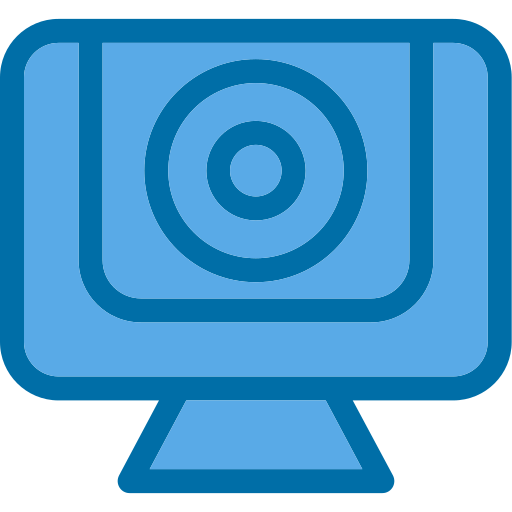 webcam Generic Blue icon