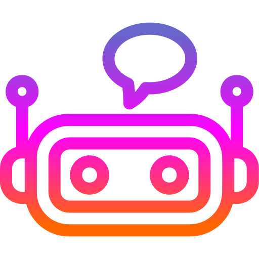 Chatbot Generic Gradient icon