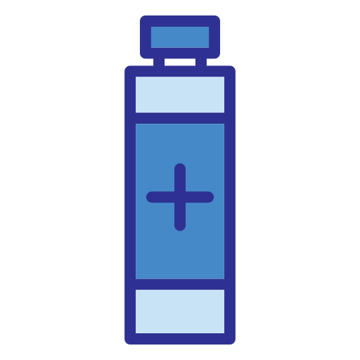 Pills bottle Generic Blue icon