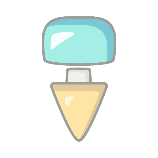 치과 크라운 Generic Outline Color icon