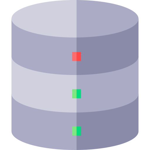 Database Basic Straight Flat icon