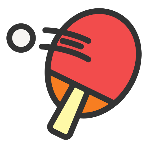 Настольный теннис Generic Outline Color иконка