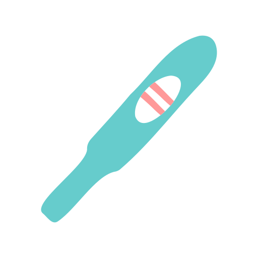 zwangerschaptest Generic Flat icoon