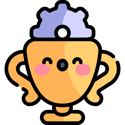 Cup Kawaii Lineal color icon