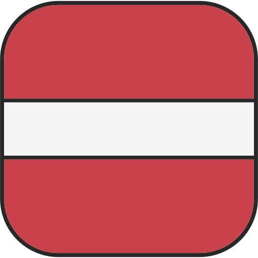 letonia Generic Outline Color icono