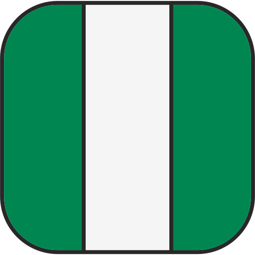나이지리아 Generic Outline Color icon