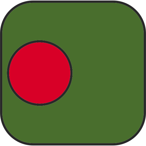 bangladesh Generic Outline Color icono