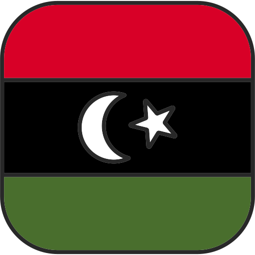 líbia Generic Outline Color Ícone