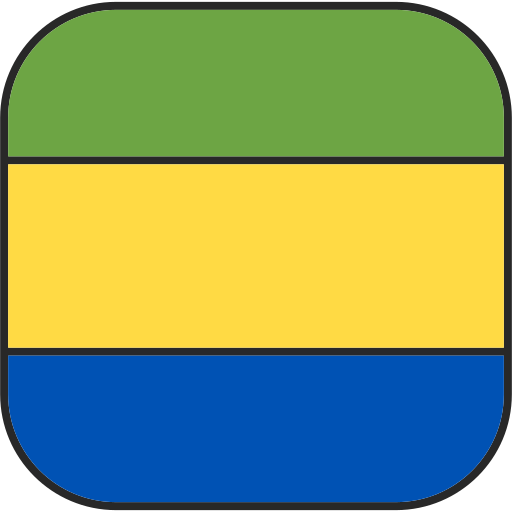 Gabon Generic Outline Color icon
