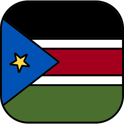 South sudan Generic Outline Color icon