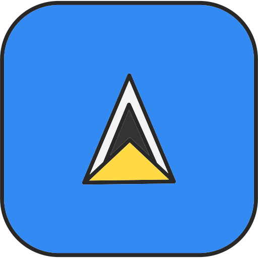 st lucia Generic Outline Color icon