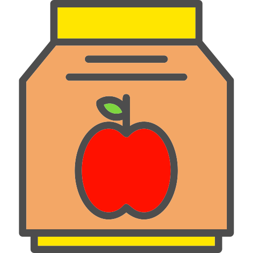 paquete de alimentos Generic Outline Color icono